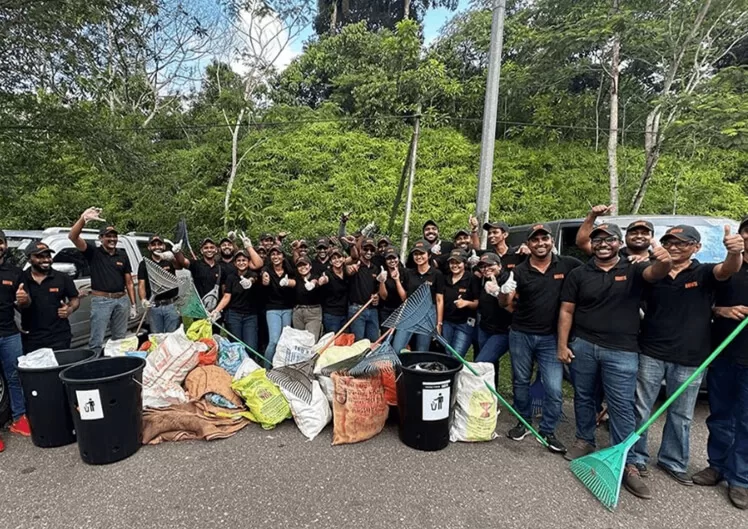 Plastic Cleanup in Galle